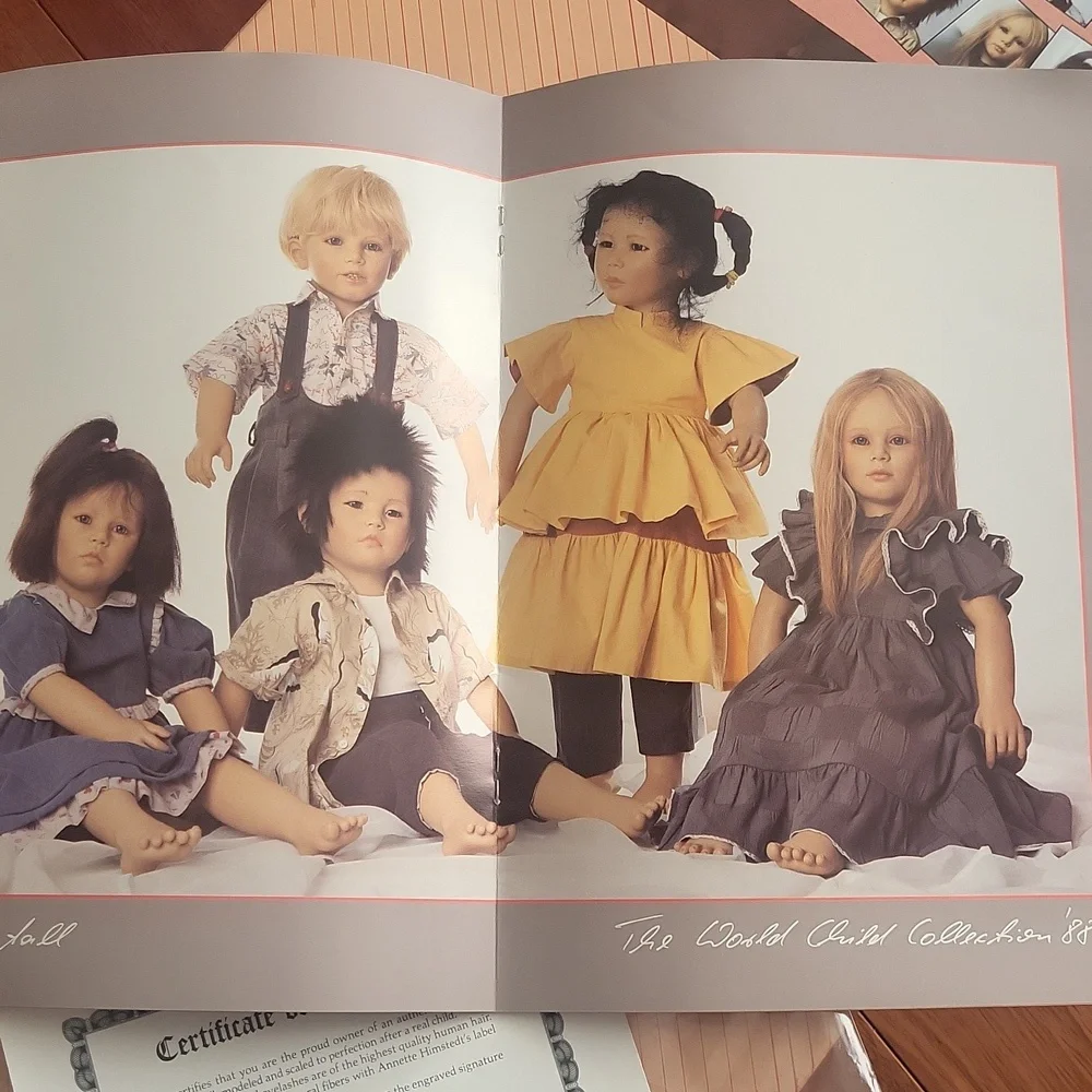 Annette Himstedt Puppen Kinder Friederike Collectible Doll
